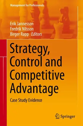 Jannesson / Rapp / Nilsson |  Strategy, Control and Competitive Advantage | Buch |  Sack Fachmedien