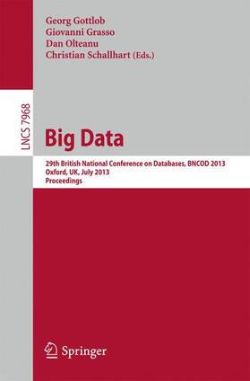Olteanu / Schallhart / Gottlob |  Big Data | Buch |  Sack Fachmedien