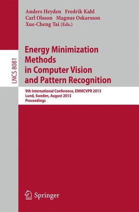 Heyden / Kahl / Tai |  Energy Minimization Methods in Computer Vision and Pattern Recognition | Buch |  Sack Fachmedien
