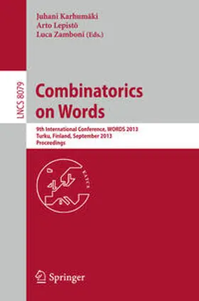 Karhumäki / Lepistö / Zamboni |  Combinatorics on Words | eBook | Sack Fachmedien