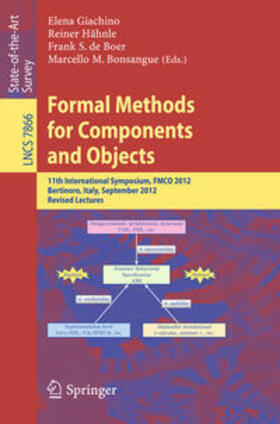 Giachino / Bonsangue / Hähnle |  Formal Methods for Components and Objects | Buch |  Sack Fachmedien