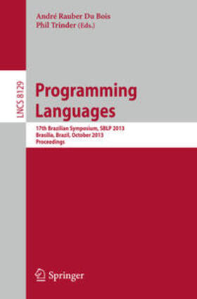 Trinder / Rauber Du Bois |  Programming Languages | Buch |  Sack Fachmedien
