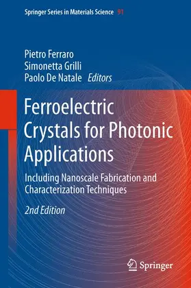 Ferraro / De Natale / Grilli |  Ferroelectric Crystals for Photonic Applications | Buch |  Sack Fachmedien