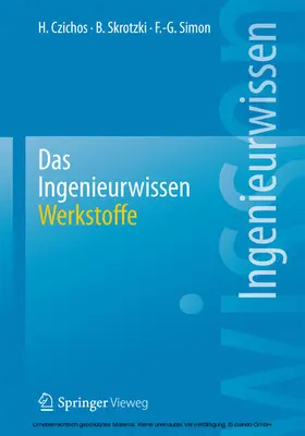 Czichos / Skrotzki / Simon |  Das Ingenieurwissen: Werkstoffe | eBook | Sack Fachmedien