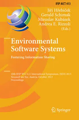 Hrebícek / Hrebícek / Schimak |  Environmental Software Systems. Fostering Information Sharing | eBook | Sack Fachmedien