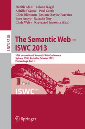 Alani / Kagal / Janowicz |  The Semantic Web - ISWC 2013 | eBook | Sack Fachmedien