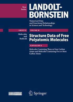 Vogt / Kuchitsu / Tanimoto |  Molecules Containing Three or Four Carbon Atoms and Molecules Containing Five or More Carbon Atoms | Buch |  Sack Fachmedien