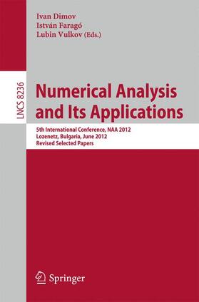 Dimov / Vulkov / Faragó |  Numerical Analysis and Its Applications | Buch |  Sack Fachmedien