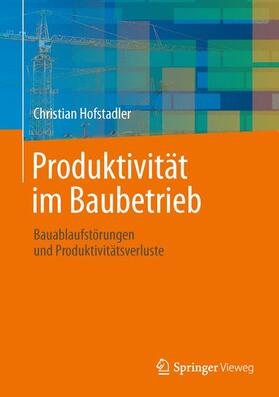 Hofstadler |  Produktivität im Baubetrieb | Buch |  Sack Fachmedien