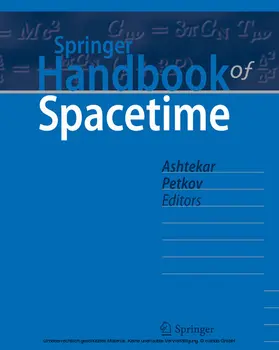 Ashtekar / Petkov |  Springer Handbook of Spacetime | eBook | Sack Fachmedien