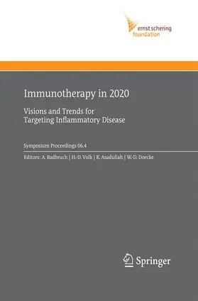 Radbruch / Döcke / Volk |  Immunotherapy in 2020 | Buch |  Sack Fachmedien