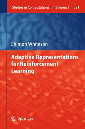 Whiteson |  Adaptive Representations for Reinforcement Learning | Buch |  Sack Fachmedien