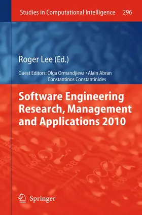 Lee |  Software Engineering Research, Management and Applications 2010 | Buch |  Sack Fachmedien