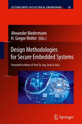 Molter / Biedermann |  Design Methodologies for Secure Embedded Systems | Buch |  Sack Fachmedien