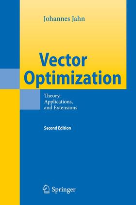 Jahn |  Vector Optimization | Buch |  Sack Fachmedien