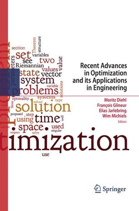 Diehl / Michiels / Glineur |  Recent Advances in Optimization and its Applications in Engineering | Buch |  Sack Fachmedien