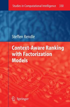 Rendle |  Context-Aware Ranking with Factorization Models | Buch |  Sack Fachmedien