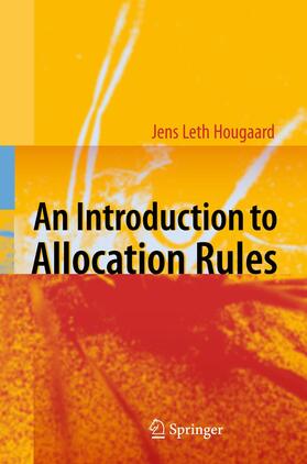Hougaard |  An Introduction to Allocation Rules | Buch |  Sack Fachmedien