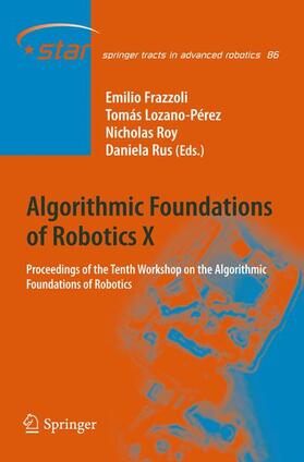 Frazzoli / Rus / Lozano-Perez |  Algorithmic Foundations of Robotics X | Buch |  Sack Fachmedien