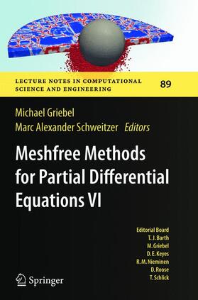 Schweitzer / Griebel |  Meshfree Methods for Partial Differential Equations VI | Buch |  Sack Fachmedien