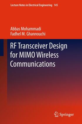 Ghannouchi / Mohammadi |  RF Transceiver Design for MIMO Wireless Communications | Buch |  Sack Fachmedien