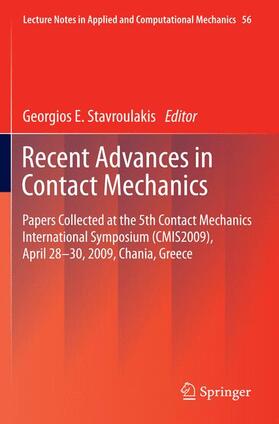 Stavroulakis |  Recent Advances in Contact Mechanics | Buch |  Sack Fachmedien