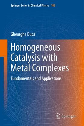 Duca |  Homogeneous Catalysis with Metal Complexes | Buch |  Sack Fachmedien