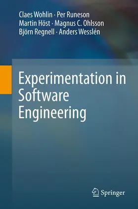 Wohlin / Runeson / Wesslén |  Experimentation in Software Engineering | Buch |  Sack Fachmedien