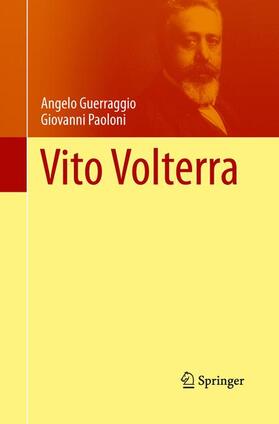 Guerraggio / Paoloni |  Vito Volterra | Buch |  Sack Fachmedien