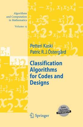 Östergård / Kaski |  Classification Algorithms for Codes and Designs | Buch |  Sack Fachmedien