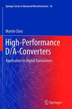 Clara |  High-Performance D/A-Converters | Buch |  Sack Fachmedien