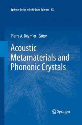 Deymier |  Acoustic Metamaterials and Phononic Crystals | Buch |  Sack Fachmedien