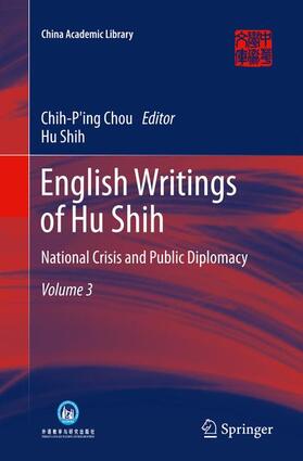 Shih / Chou |  English Writings of Hu Shih | Buch |  Sack Fachmedien