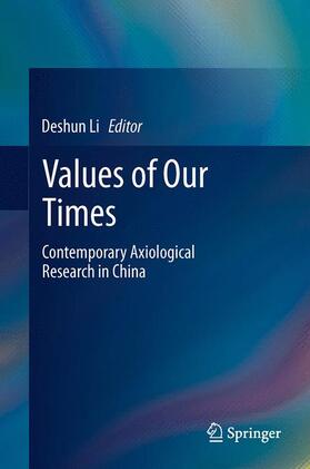 Li |  Values of Our Times | Buch |  Sack Fachmedien