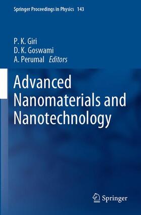 Giri / Perumal / Goswami |  Advanced Nanomaterials and Nanotechnology | Buch |  Sack Fachmedien