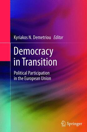 Demetriou |  Democracy in Transition | Buch |  Sack Fachmedien