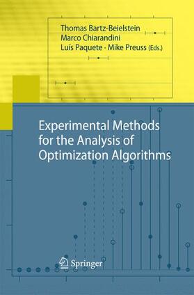 Bartz-Beielstein / Preuss / Chiarandini |  Experimental Methods for the Analysis of Optimization Algorithms | Buch |  Sack Fachmedien