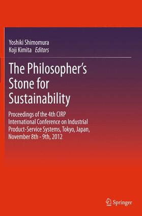 Kimita / Shimomura |  The Philosopher's Stone for Sustainability | Buch |  Sack Fachmedien