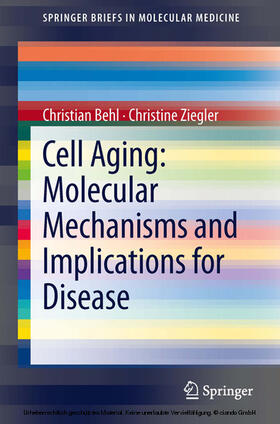 Behl / Ziegler |  Cell Aging: Molecular Mechanisms and Implications for Disease | eBook | Sack Fachmedien