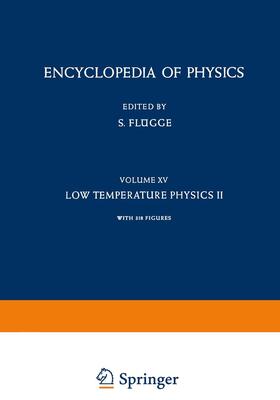 Flügge |  Low Temperature Physics II / Kältephysik II | Buch |  Sack Fachmedien