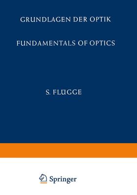 Bergstrand / Wolter / Maréchal |  Grundlagen der Optik / Fundamentals of Optics | Buch |  Sack Fachmedien