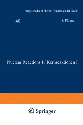 Burcham |  Nuclear Reactions I / Kernreaktionen I | Buch |  Sack Fachmedien