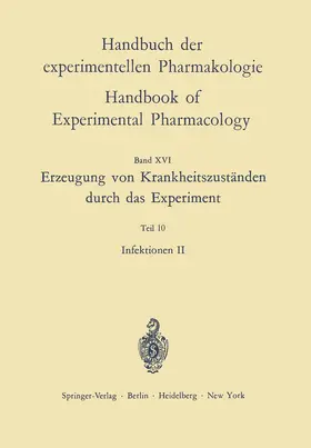  Erzeugung von Krankheitszuständen durch das Experiment | Buch |  Sack Fachmedien