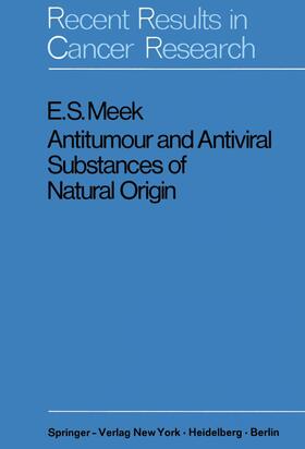 Meek |  Antitumour and Antiviral Substances of Natural Origin | Buch |  Sack Fachmedien