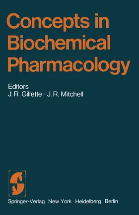 Gillette / Mitchell |  Concepts in Biochemical Pharmacology | Buch |  Sack Fachmedien