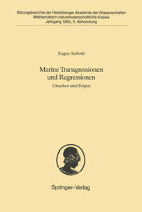 Seibold |  Marine Transgressionen und Regressionen | eBook | Sack Fachmedien