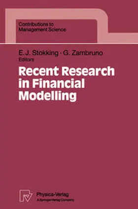 Stokking / Zambruno |  Recent Research in Financial Modelling | eBook | Sack Fachmedien