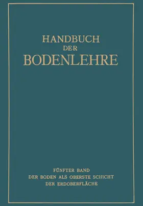 Blanck |  Der Boden als oberste Schicht der Erdoberfläche | Buch |  Sack Fachmedien