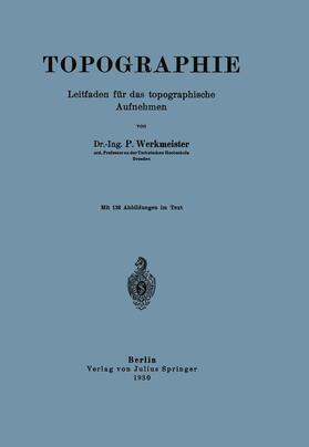 Werkmeister |  Topographie | Buch |  Sack Fachmedien