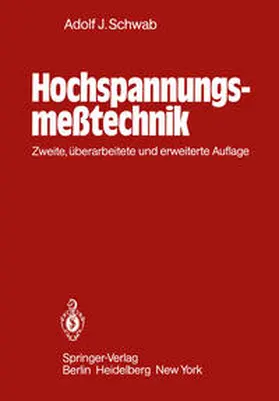 Schwab |  Hochspannungsmeßtechnik | eBook | Sack Fachmedien